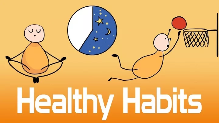 Identify the benefits of healthy habits