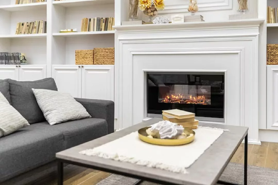 living-room-design-with-couch-table And 10 Essential Parts of a Fireplace